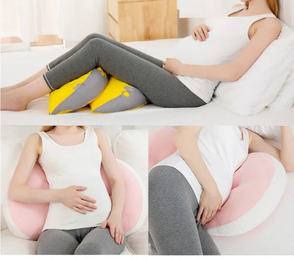 "Apoyo Adaptable: Almohada Lumbar Separable para un Descanso Óptimo y Comodidad durante el Embarazo"