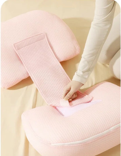 "Lujo para tu Descanso: Almohada Lumbar Separable Premium, Elevando la Comodidad durante tu Embarazo"
