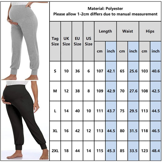 "Estilo y Comodidad Fusionados: Pantalones Tipo Trousers para Embarazadas con Espacio para tu Creciente Panza"